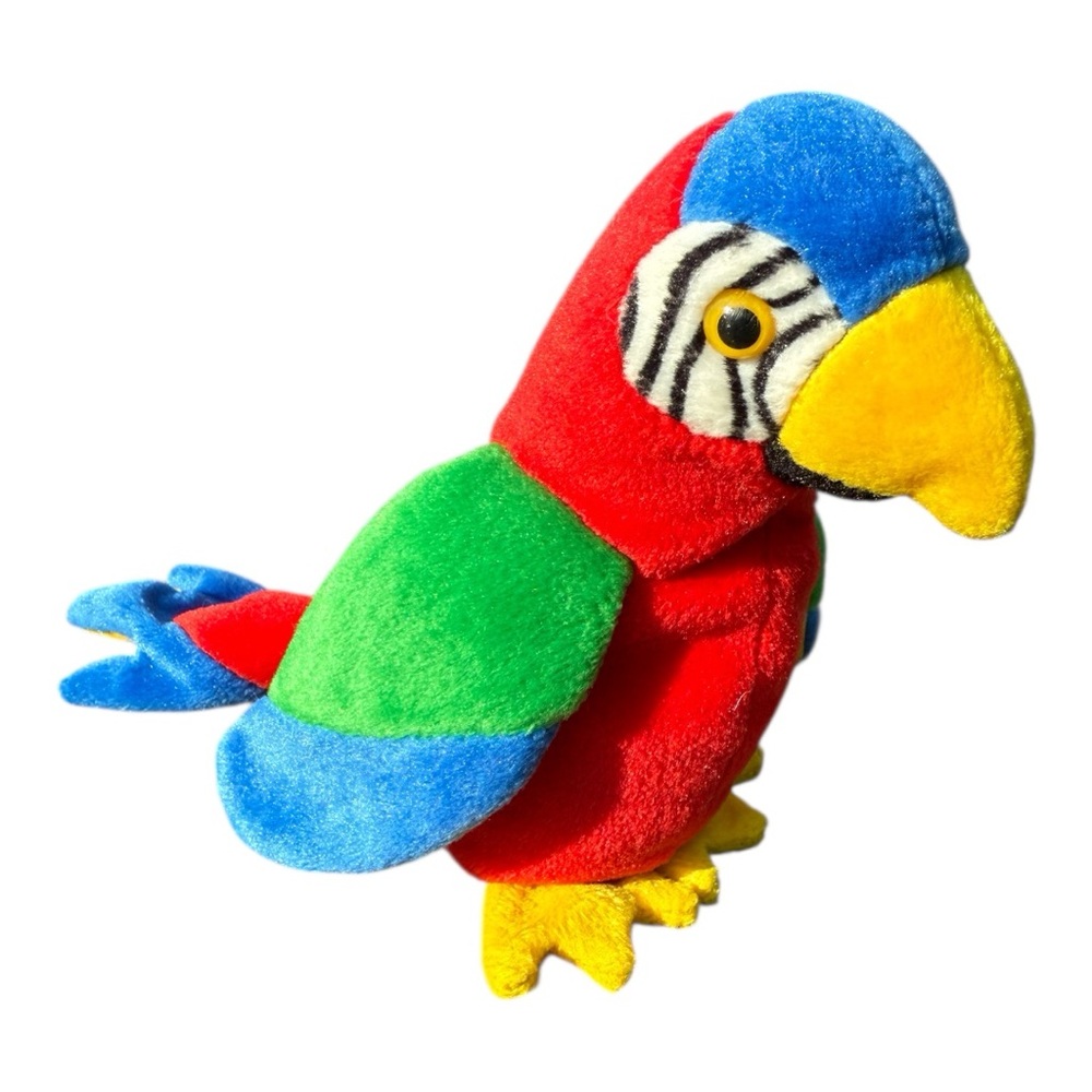 *RARE* RETIRED BEANIE BABY - Jabber The Parrot